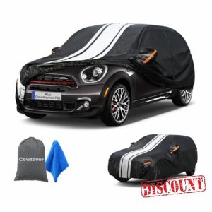 Cowtcver Mini Car Cover Waterproof Breathable for Winter