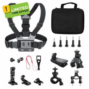 BOTSLAB Action Camera Accessory Ki