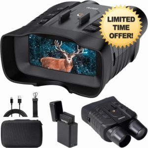 AKASO Seemor-200 Night Vision Goggles - 4K Full Color Night Vision Binoculars for Adults