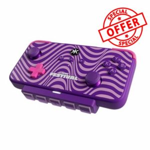 CRKD NEO S Controller Purple Wave for Nintendo Switch
