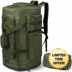 TAIHOYIN Large Gym Bag Backpack with Shoes Compartment