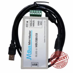 M-Bus to USB Converter Communication Module Industrial Grade M Bus Mini Master Module for Smart Control/Meter with Cable