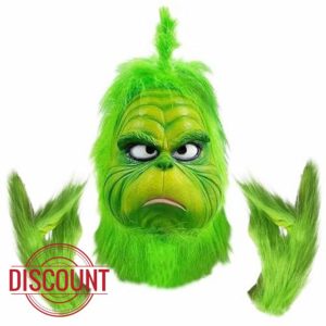 BFSYRR 3 Pcs Christmas Mask Costume