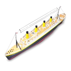 2.4G RC 3CH Remote Control Titanic Cruise Ship with LED Light for Pools and Lakes