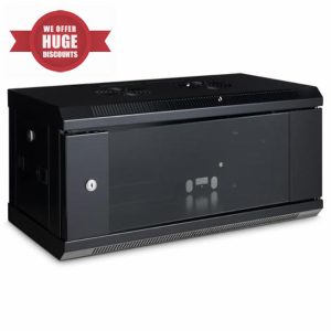 Platinum Enclosures 4u 300mm Deep Wall Mounted Data Cabinet 19 Inch Storage Rack for Home Office