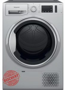 Hotpoint ActiveCare NT M11 9X2SXB UK 9kg Heat Pump Tumble Dryer - Silver - A++ Rated