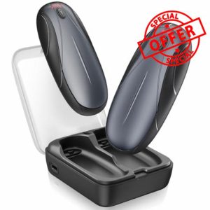 Beuchan Hand Warmers Rechargeable - 2 Pack with Charging Case14000 mAh