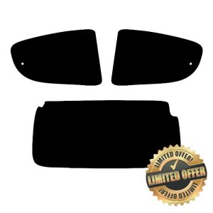 Window-Tint.co.uk Pre Cut Window Tint for Peugeot 107 5-door - 2005 to 2015 - Rear Windows 5% Limo