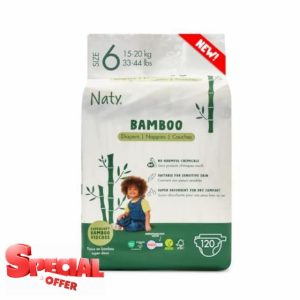 Naty Bamboo Viscose Baby Nappies – Silky Soft