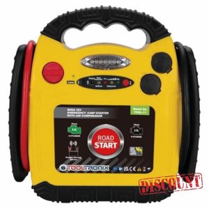 ToolTronix 4-in-1 Car Emergency Power Pack: Jump Starter