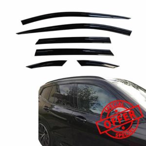 Auto Clover Wind Deflectors Set for BMW X3 G01 2018+ (6 pieces)