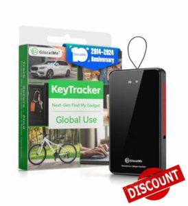 GlocalMe KeyTracker Global GPS Tracker for Car