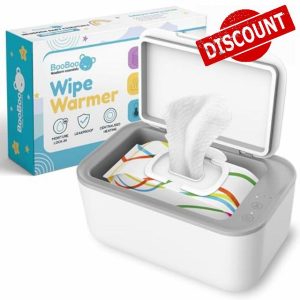 BooBoo Baby Wipe Warmer | Wipe Warmer for Babies | Large Capacity Wet Wipe Dispenser | x3 Precise Temperature Modes with Fast Heating