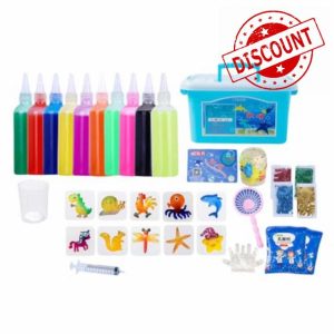 Magic Water Elf Kit Aqua Gelz for Kids Aqua Fairy Water Gel Kit Water Jelly Creative Set