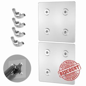 Non VESA Monitor Mount Adapter - 2PCS/LOT 100x100 mm VESA Adaptor Mount for Monitor Without Holes for 24