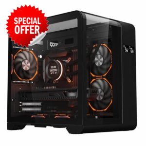 Ionz KZ-SW Curve - PC Gaming Case mATX - Mid Tower