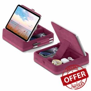 KDD Tablet Pillow Stand with Storage