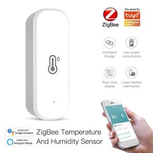Smart Temperature Humidity Monitor with Remote App Notification Alert