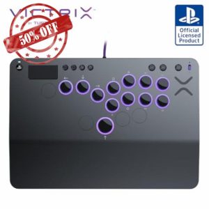 Turtle Beach Victrix Pro KO Leverless All Button Fight Stick for PlayStation 5