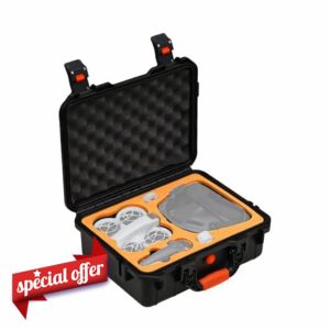 CERFFOOL Portable Case for DJI Neo Motion Fly More Combo Hard Case Waterproof Storage Bag for Goggles N3 Carry Bag Drone Accessories