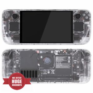 eXtremeRate Replacement Full Set Housing Shell with Buttons for Steam Deck OLED Handheld Console