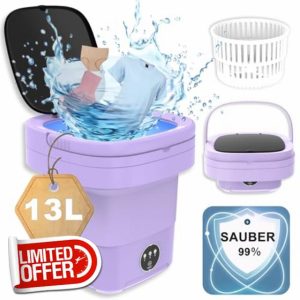 Portable Washing Machine with Spin Dryer