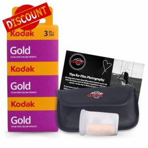 35mm Film Bundle with Kodak Gold 35mm Colour Film 36 Exposures x3