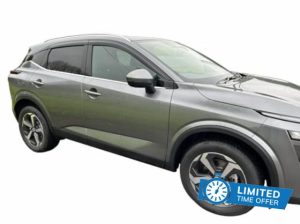 AUTO CLOVER Wind Deflectors Set for Nissan Qashqai 2021+ (6 pieces)