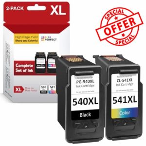 540XL 541XL Twin Pack Compatible for Canon 540 and 541 Ink Cartridges