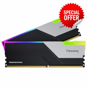 fanxiang DDR5 RAM 32GB Kit with RGB - 7200MHz DDR5 32GB (2x16GB) CL34 288-Pin