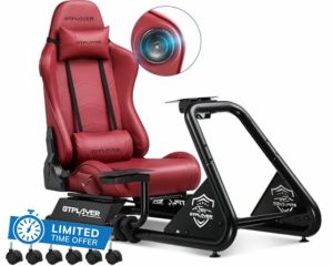 GTPLAYER Racing Simulator Cockpit with Seat