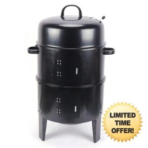 CLEADONG Charcoal Smoker BBQ Grill