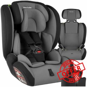 ectake® Child Car Seat with i-Size Approval & Side Impact Protection