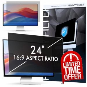 LAMA 24 Inch Computer Privacy Screen Filter