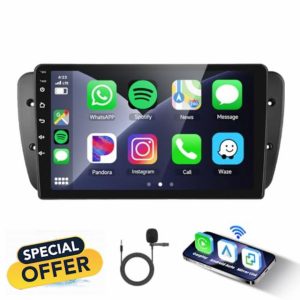 Podofo Carplay Car Radio for Seat Ibiza 2009-2013