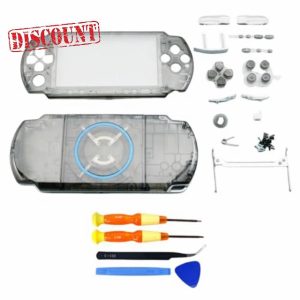Hzxkqmil Replacement Full Housing Shell Case for Sony PSP 3000 PSP3000 Console