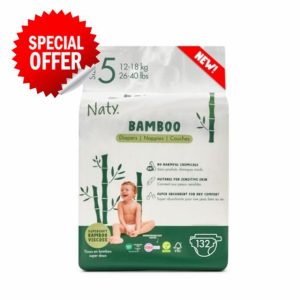 Naty Bamboo Viscose Baby Nappies – Silky Soft