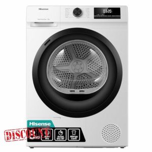 Hisense DH1Q802BW2 60cm Freestanding 8 KG Heatpump Front Load Tumble Dryer