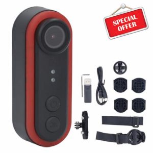 1080P Bike Rear View Camera with Tail Light