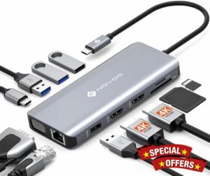 USB C Docking Station Triple Monitor