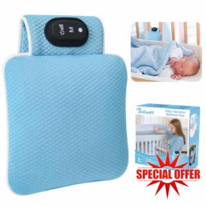 Baby Sleep Soother,balnore Baby Vibrating Soother 3 Vibration Modes & Intensities Help Baby Sleep 90-Minute Timer for Newborns Travel Gif