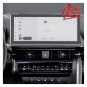 BIISVM Screen Protector Film For Toyota For C-HR 2024 12.3 Inch Car Interior Center Console Transparent Anti-scratch Film Accessories TPU Protective Film Screen Cover Film