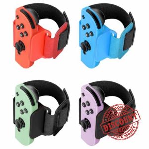 [4 PACK] Wristband for Just-Dance 2025 2024 2023/ for Zumba Burn It Up