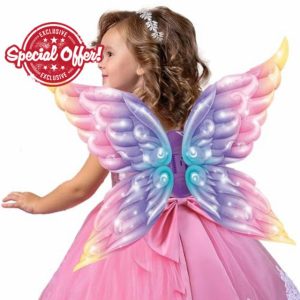 The Fancy Dress Electric Fairy Wings For Girls