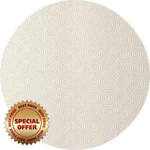 ROUND Table Protector Heat Resistant Felt Cream Grey Beige Brown HEAT RESISTANT (Cream