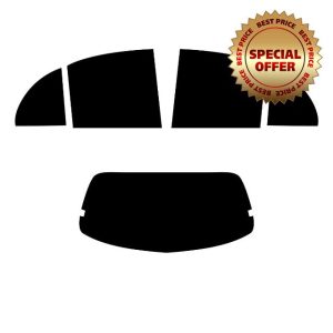 Window-Tint.co.uk Pre Cut Window Tint for Nissan Micra 5-door - 2010 to 2017 - Rear Windows 20% Dark Smoke