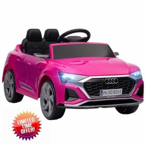 AIYAPLAY Audi Q8 E-tron Licensed Electric Car for Kids