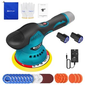 2pcs Batteries 12V Battery Powered Car Buffers and Polishers Kit