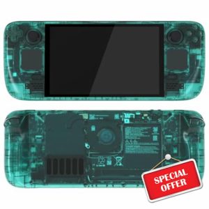 eXtremeRate Replacement Full Set Housing Shell with Buttons for Steam Deck OLED Handheld Console