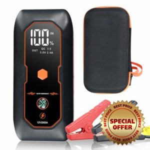 Portable Jump Starter Power Pack